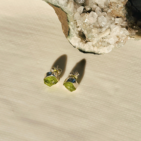 Eun Peridot Silver 925 Earrings