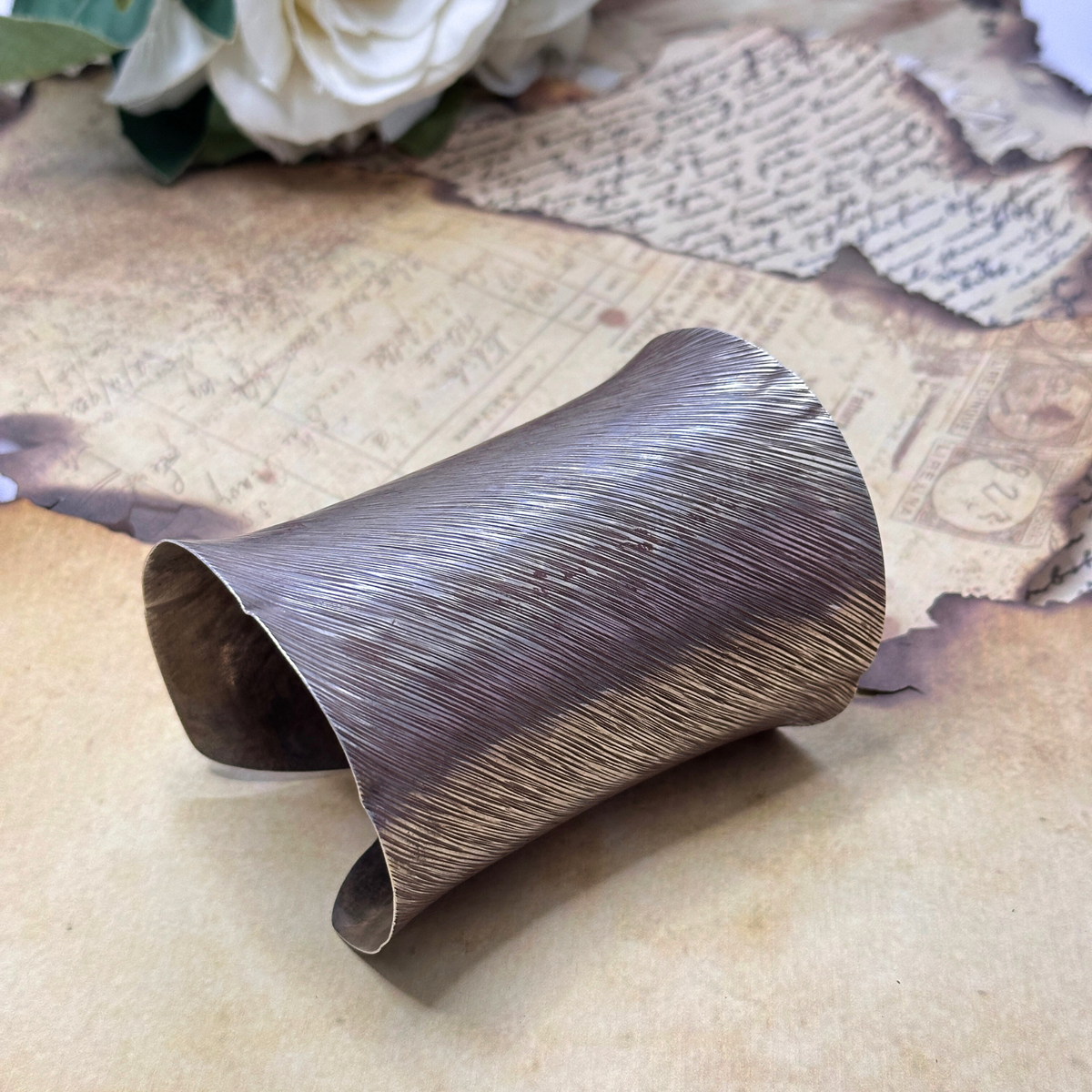 Haniya Traditional Silver Cuff Bangle