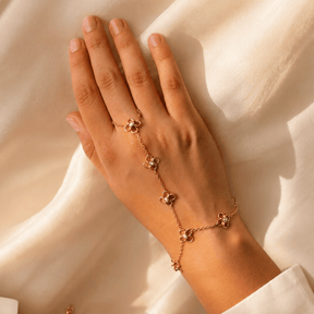 Chayla 18K Gold Plated Silver 925 Hathphool