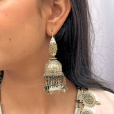 Dariya Traditional Silver 925 Earrings