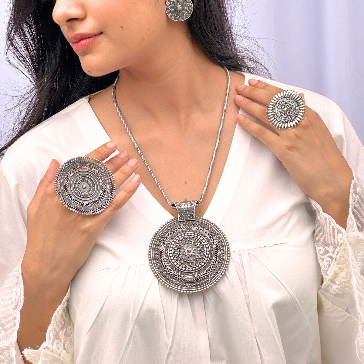 Vritta Silver 925 Pendant