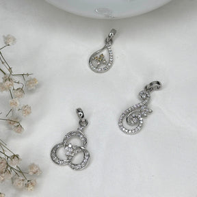 Rosalie Silver 925 Diamond Pendant