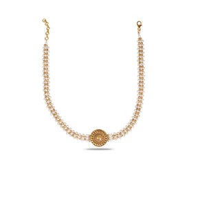 Mriyan 18K Gold Plated Silver 925 Choker Necklace