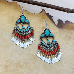 Daivey Traditional Silver 925 Earrings