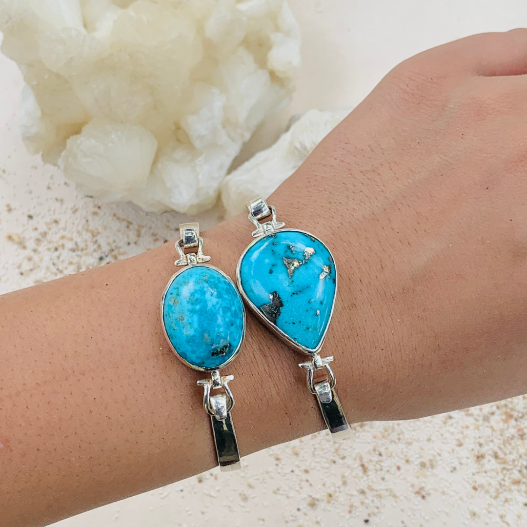 Brine Turquoise Silver Bracelet