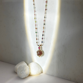 Naeo Agate 18k Gold Plated Silver 925 Pendant