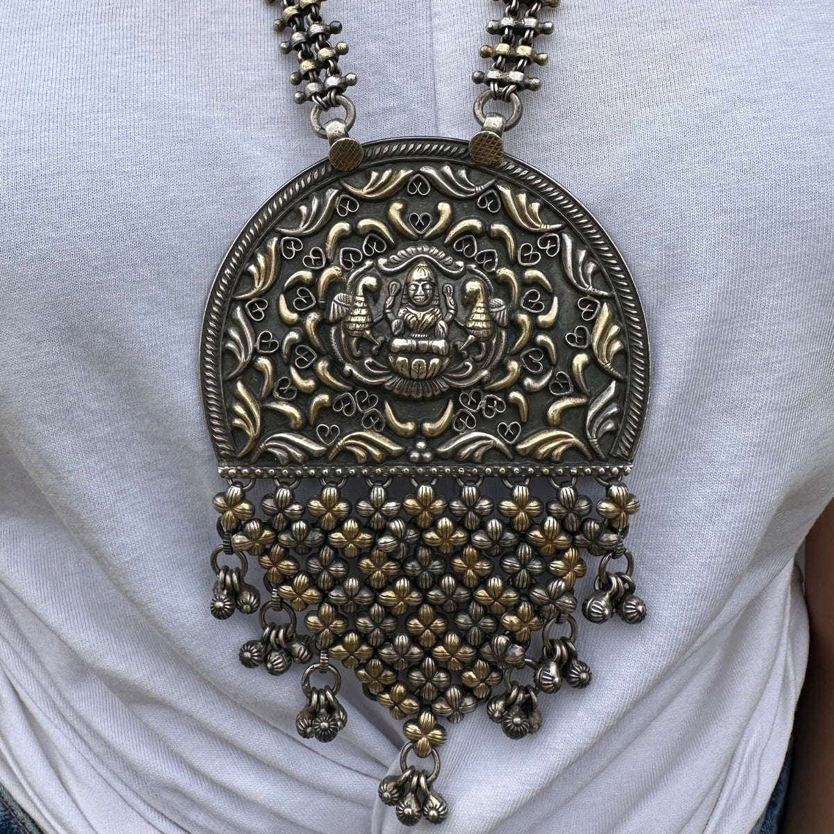 Kirti Silver 925 Traditional Necklace