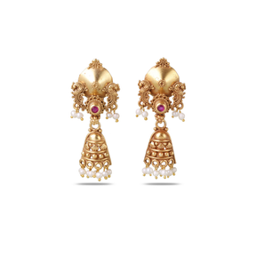 Kanak Gold Plated Silver 925 Earrings