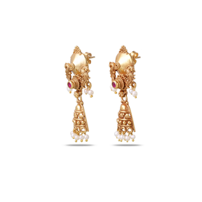Kanak Gold Plated Silver 925 Earrings