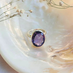 Mysa Amethyst Silver 925 Pendant