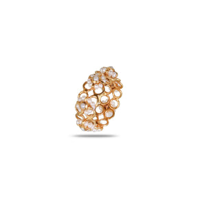 Niena 18K Gold Plated Silver 925 Pearls Ring