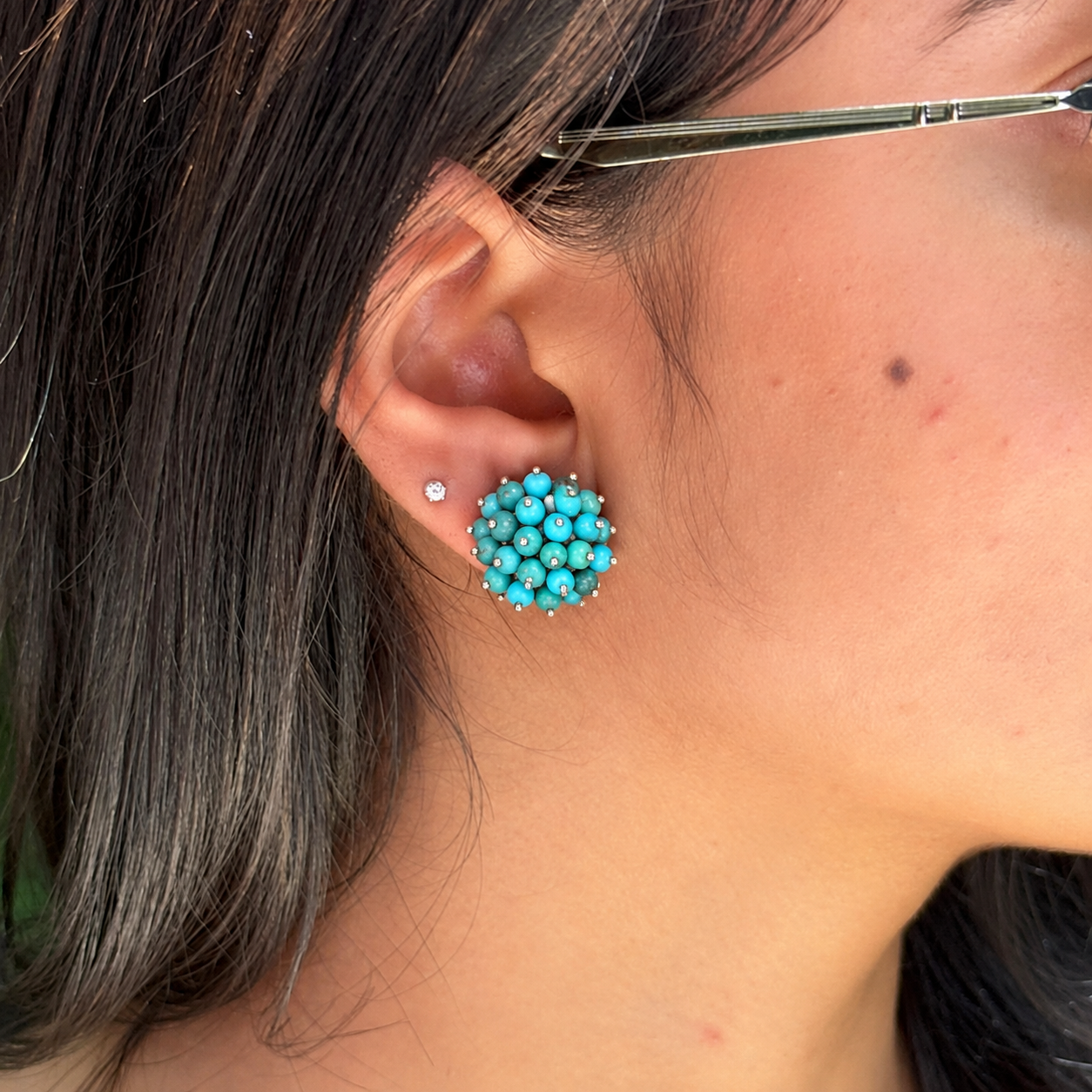 Yul Gemstone Silver 925 Studs
