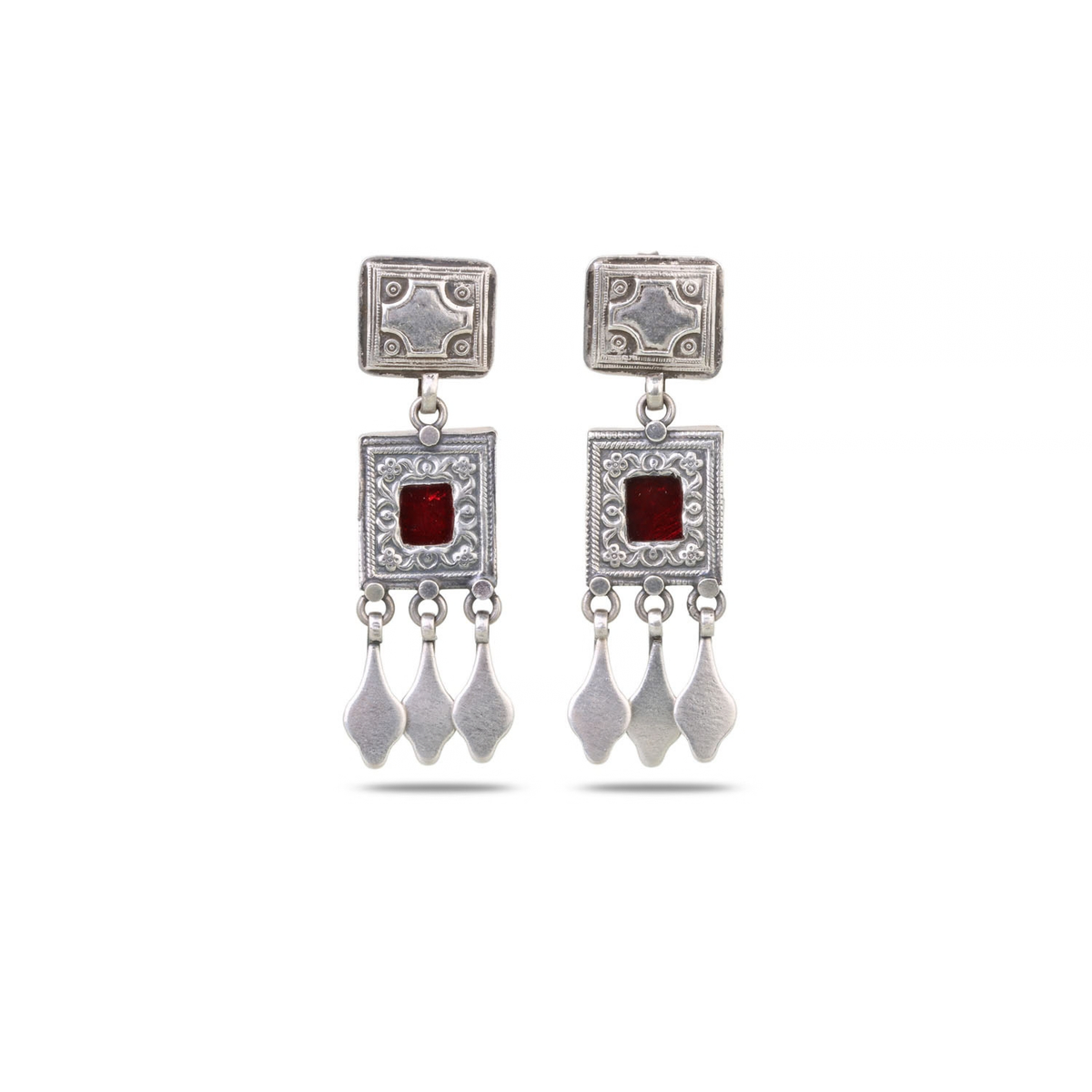 Kira Silver 925 Oxidised Earrings