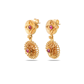 Svarna Gold Plated Silver 925 Earrings