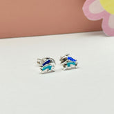 Baby Dolphin Silver 925 Kids Studs