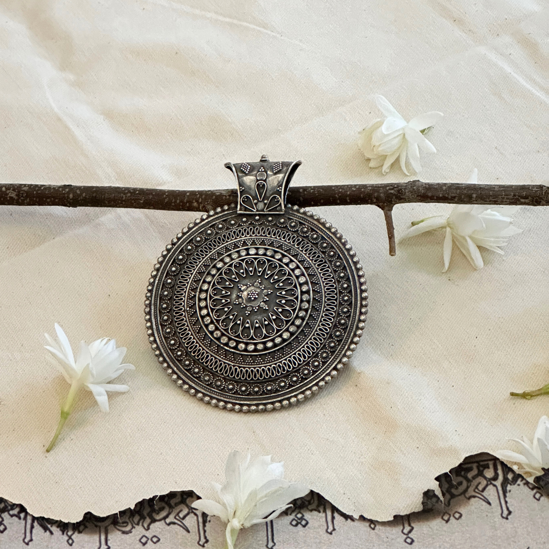 Vritta Silver 925 Pendant