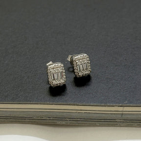 Erok Silver 925 Men's Stud Earrings