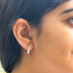 Zain Silver 925 Hoops