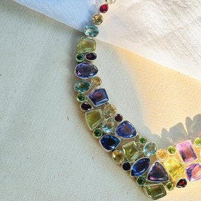 Sora Multistone Silver 925 Necklace