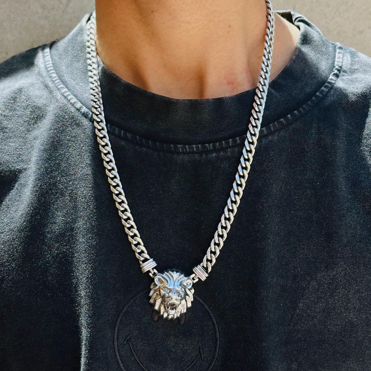Nubian Silver 925 Pendant Necklace