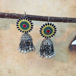 Eshan Traditional Silver 925 Earrings