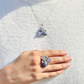 Fira Color Stone Silver 925 Ring