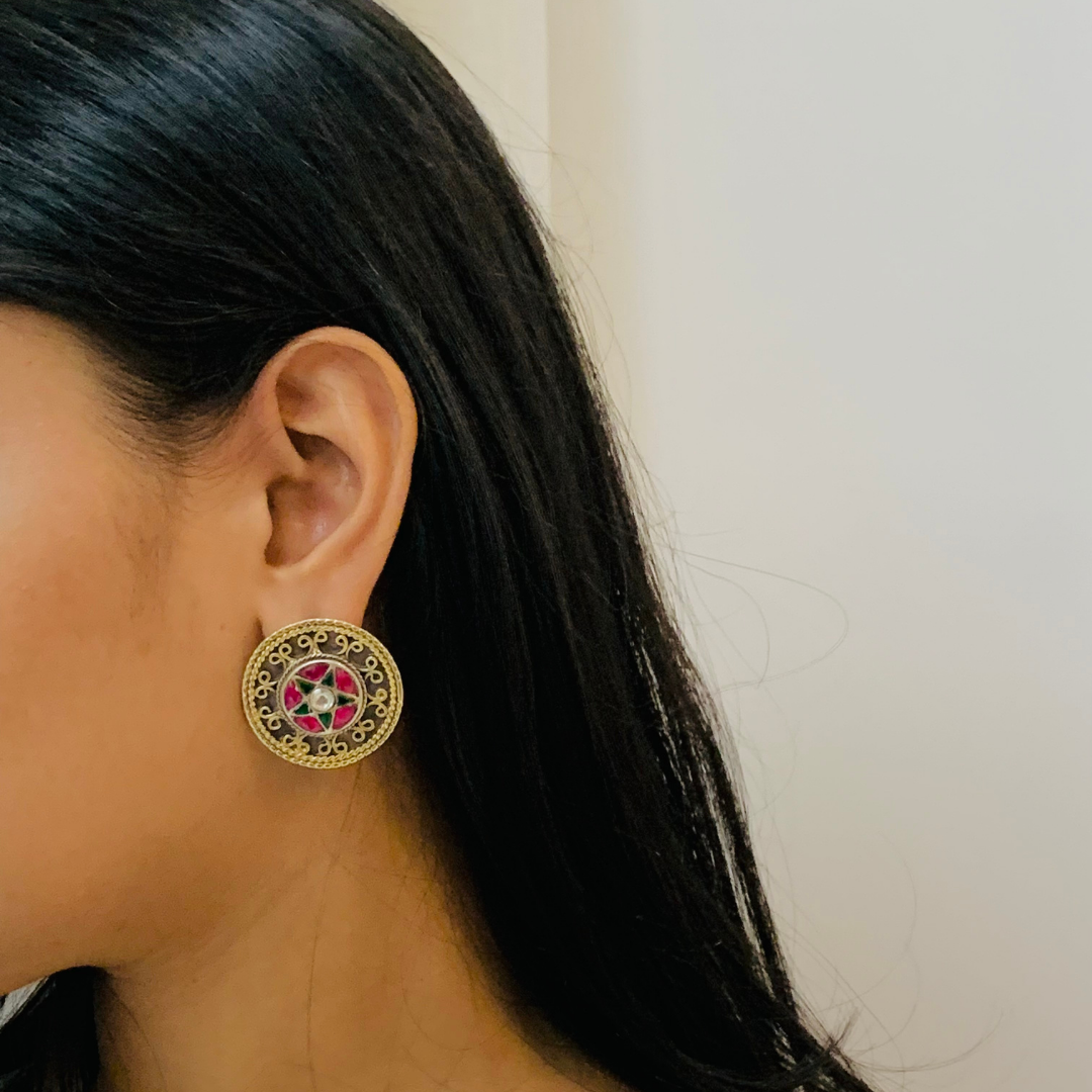 Kirti Gold Plated Silver