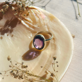 Mysa Amethyst Silver 925 Pendant