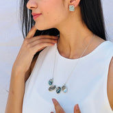 Noosa Abalone Silver 925 Necklace