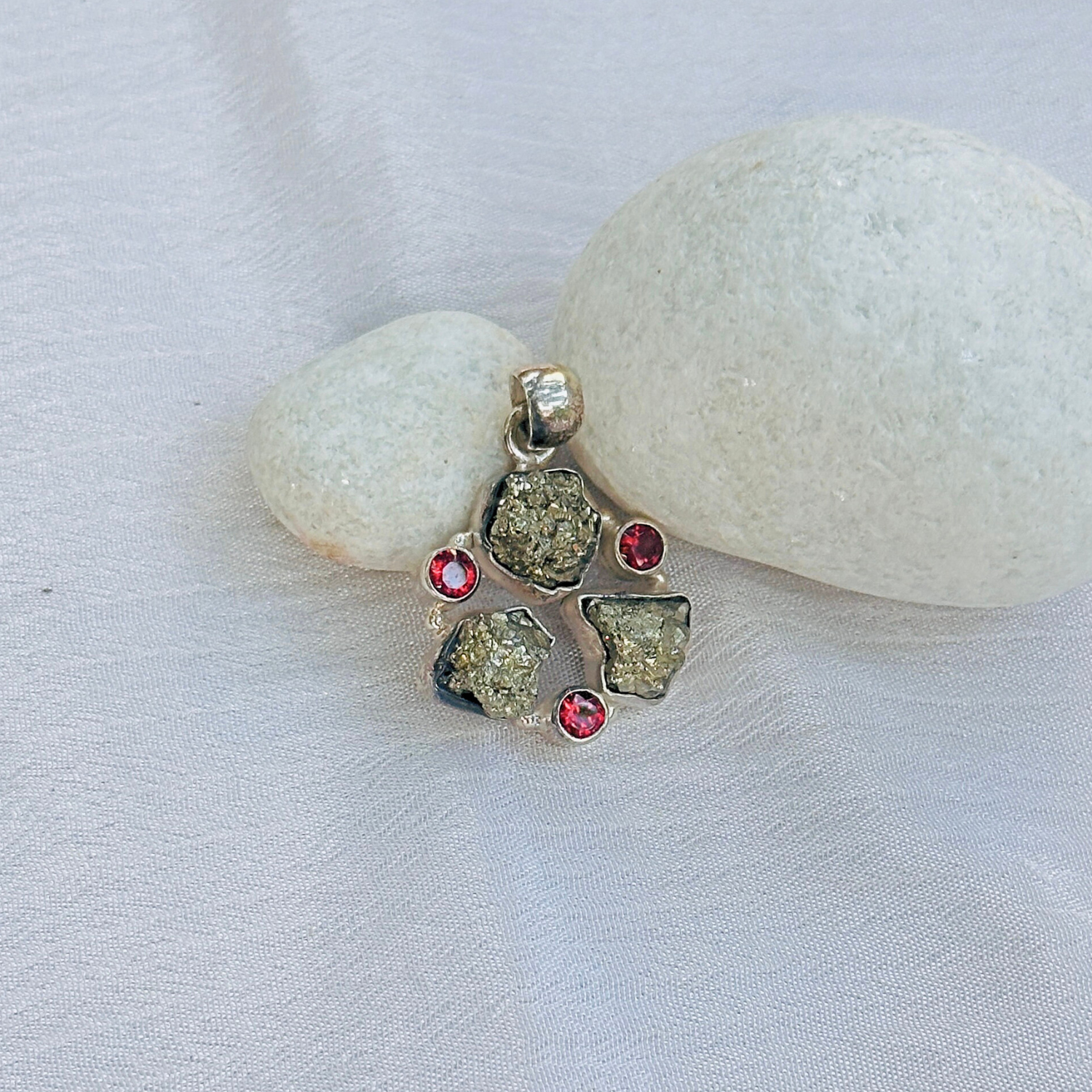 Alea Multi Stone Silver 925 Pendant