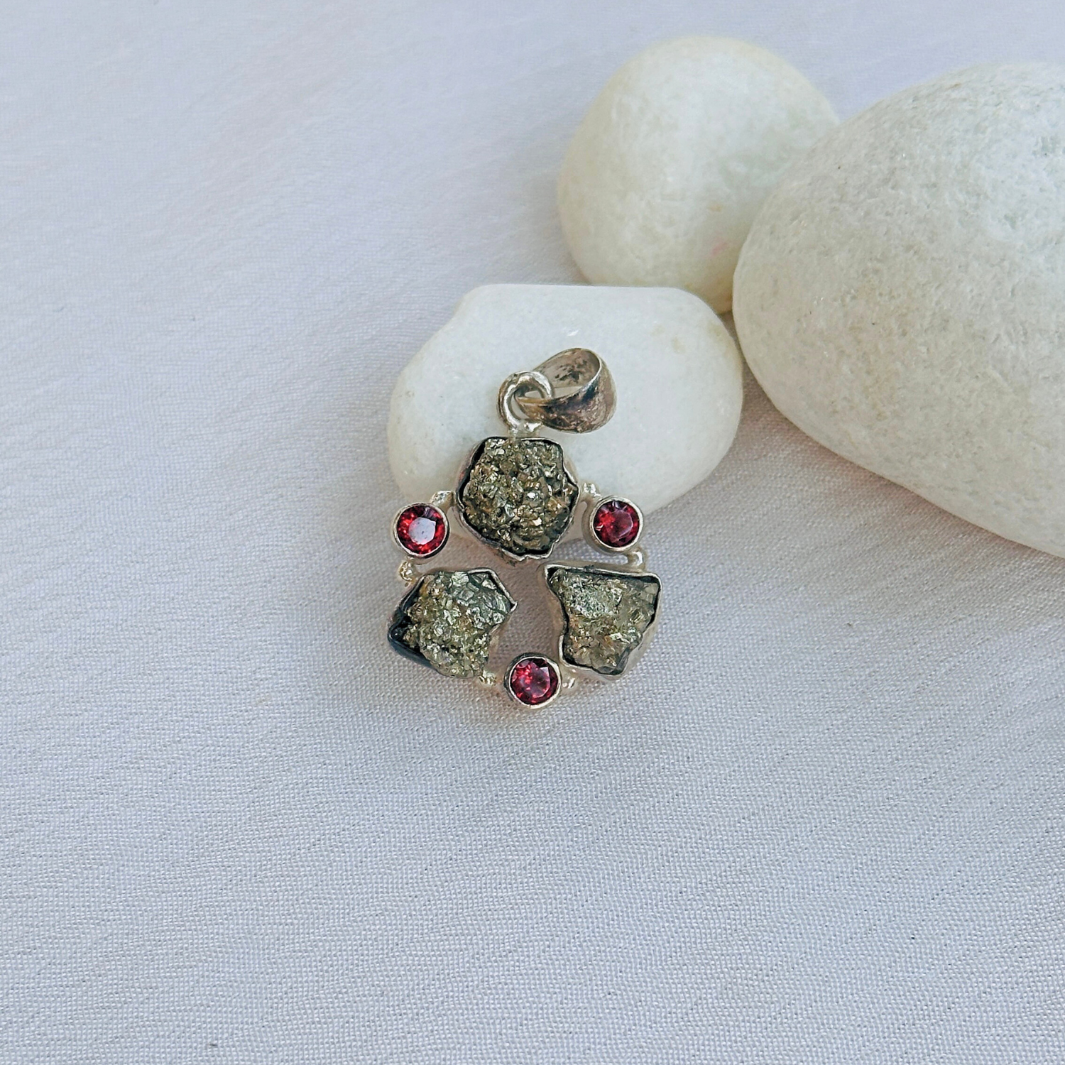 Alea Multi Stone Silver 925 Pendant