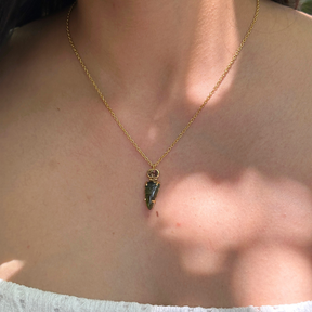 Siu Tourmaline 18k Gold Plated Silver 925 Necklace