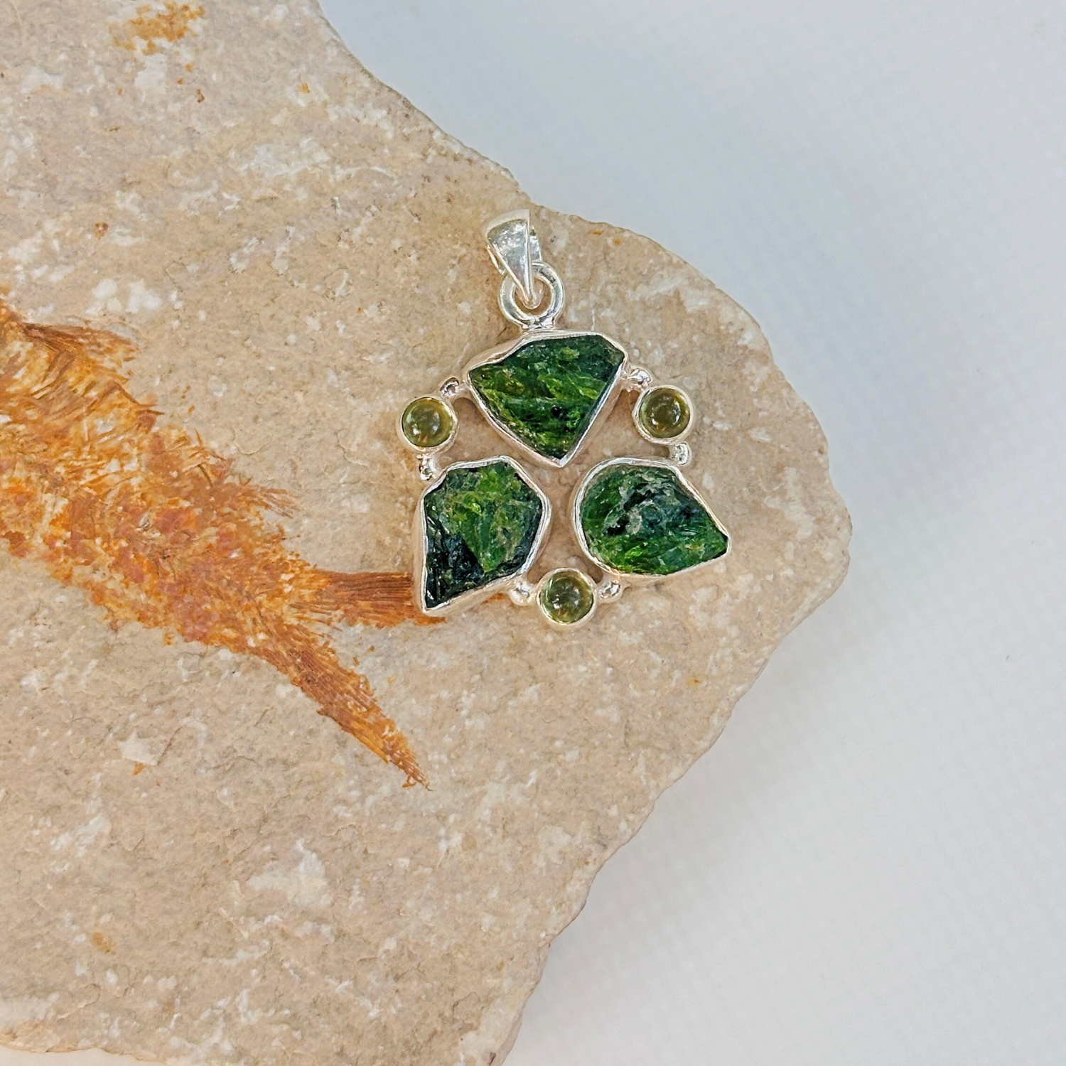 Alea Multi Stone Silver 925 Pendant