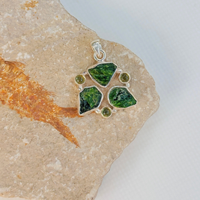 Alea Multi Stone Silver 925 Pendant