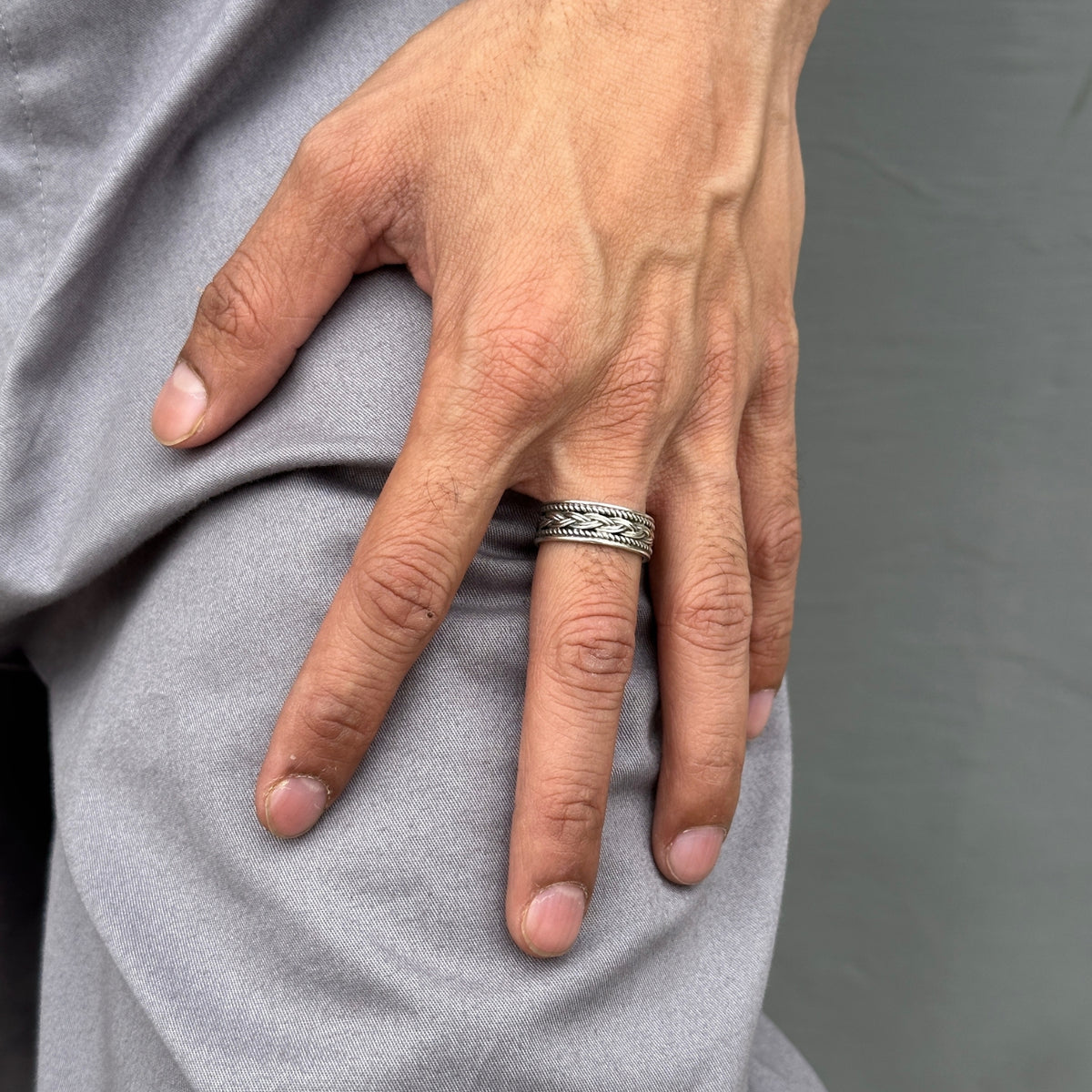 Jake Silver 925 Men's Ring