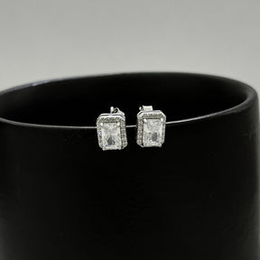 Egil Men's Silver 925 Diamond Studs