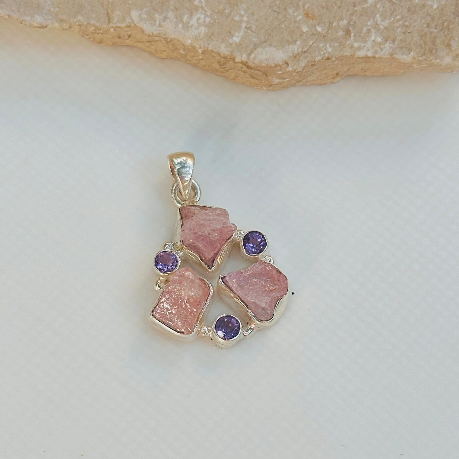 Alea Multi Stone Silver 925 Pendant