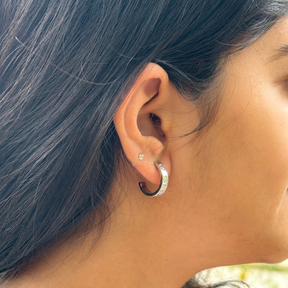 Zain Silver 925 Hoops