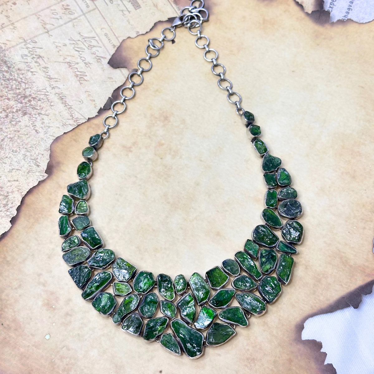Lumira Peridot Silver 925 Necklace