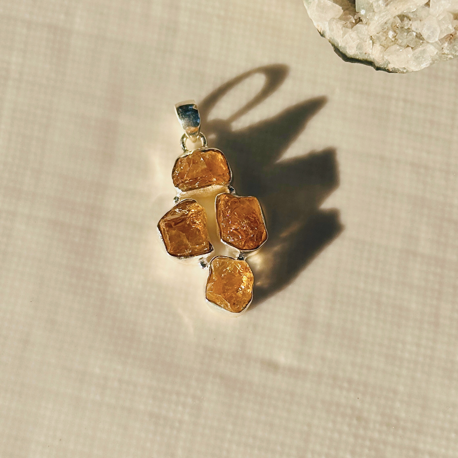 Auralis Multi Stone Silver 925 Pendant