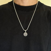 I Love Beer Silver 925 Men's Pendant