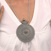 Exceptional sterling silver pendant