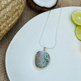 Mary Abalone Silver 925 Pendant