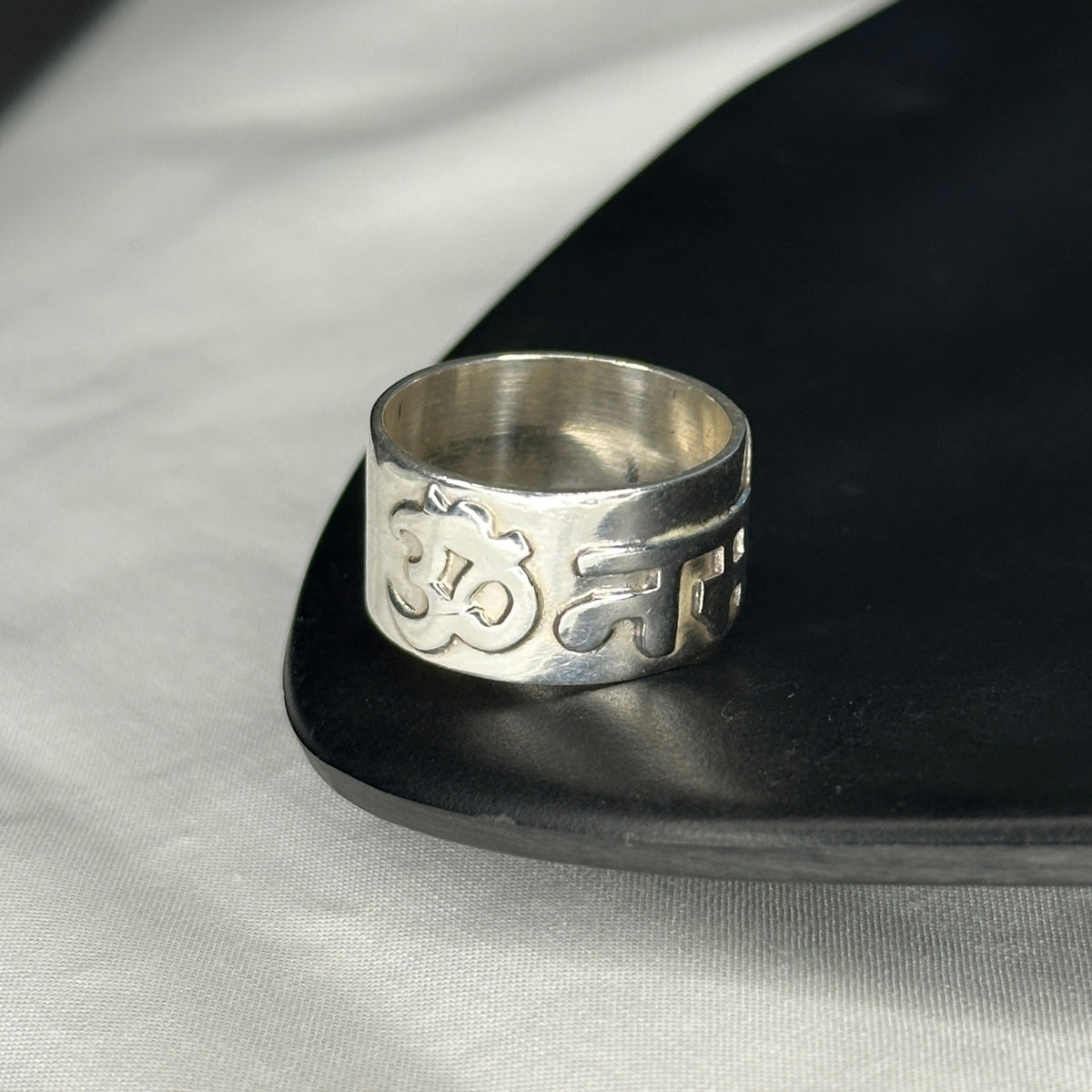 Om Namah Shivay Silver 925 Men's Rings