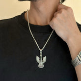 Guitar Silver 925 Men's Pendant