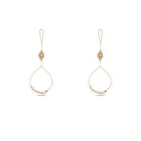 Dvipa 18K Gold Plated Silver 925 Hathphool