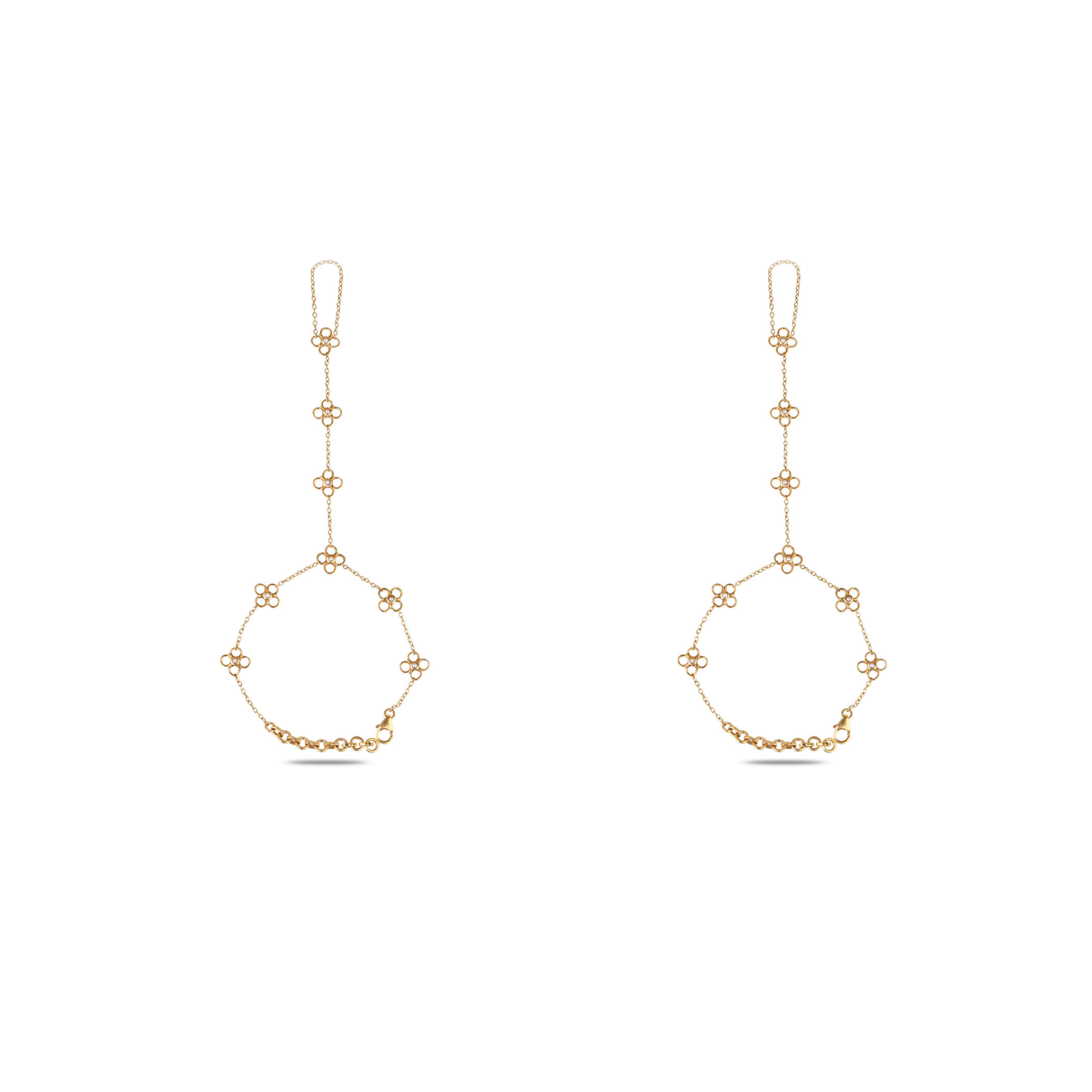 Chayla 18K Gold Plated Silver 925 Hathphool