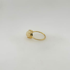 Bramble Opal Gold Plated Silver 925 Rings