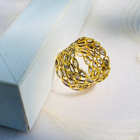 Goldberga Gold Plated Silver Ring