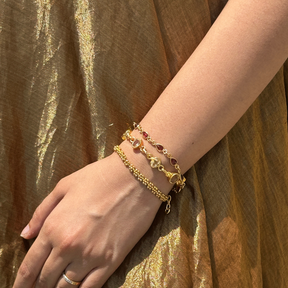 Vei 18k Gold Plated Silver 925 Bracelet